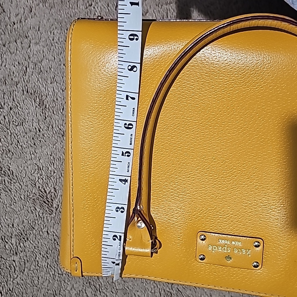 Kate Spade Mustard Yellow Purse - Picture 5 of 7
